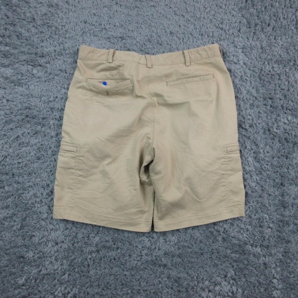 Nike Golf Cargo Shorts Mens 32 Tan Dri-Fit Performance Casual Pockets 32x9* - Picture 12 of 15